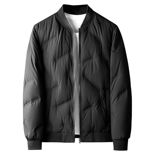 Manteau d'hiver matelassé homme coupe-vent idéal pour les balades en ville