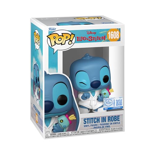 Funko Pop! Disney: Lilo & Stitch - Stitch in Robe - Figurine en Vinyle de Collection - Idée Cadeau - Produit Officiel - Jouets pour Enfants et Adultes - Figurine...