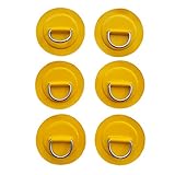 perfk 6 D-Ring-Patch Für PVC Schlauchboot Kanu Boot