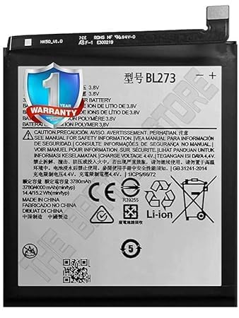 Image of Original BL273 Battery for Lenovo K8 Plus PA8C0020IN / PA8C0003IN Battery with 1 Year Warranty**** (V00000205)