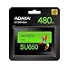 ADATA Ultimate SU650 Interne Solid State Drive 480 GB 3D-NAND SSD-Festplatte, schwarz