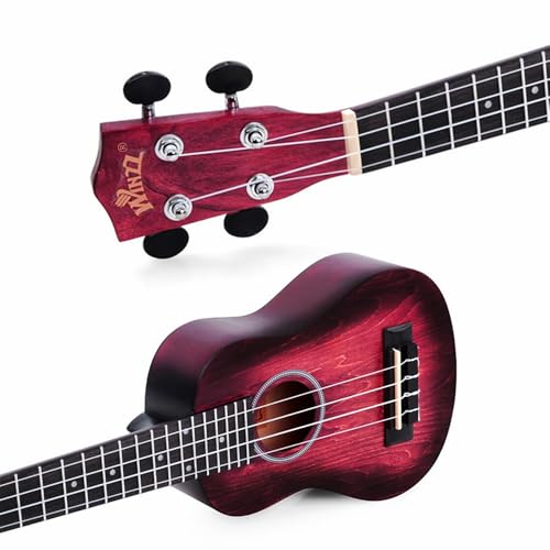 Sopran-Ukulele Winzz 21″ für Anfänger und Kinder mit Zubehör