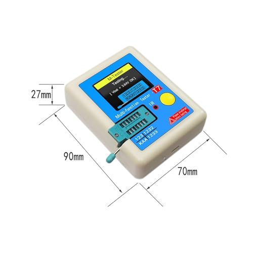 Transistor mètre multimètre LCR-T7 pour identifier un composant sans marquage