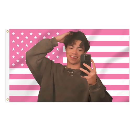 Shmbada 3x5 Ft Malachi Barton Decorative Flag Double Stitched with 2 Brass Grommets Decor for Indoor Outdoor Tapestry Wall Hanging College Dorm Room Decoration
