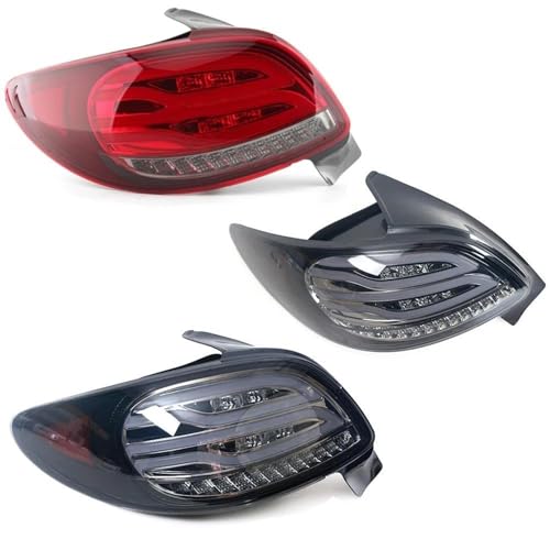 Luces traseras Peugeot 206 2004-2008 ahumado 1 par 2