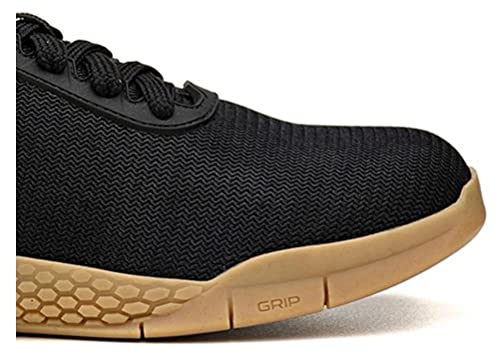 Tênis Para Cross Training Rock Fit Grip 3 Preto Sola Crepe Calçado Cross Musculação Academia (37)