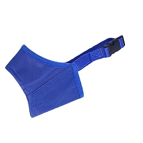 Lxnoap Blue Quick Muzzle For Small Dogs Mouth Cover Adjustable Drinkable Comfortable Breathable For Biting Barking Chewing… #TOP17