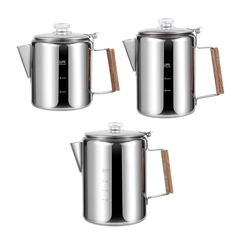 Cafetière en acier inoxydable style US pour camping et extérieur - 5