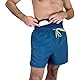 Glico Line Stoma-Kostüm für Herren für Meer und Pool, Innentasche zum Aufbewahren der Tasche, Made in Italy, Blau, S