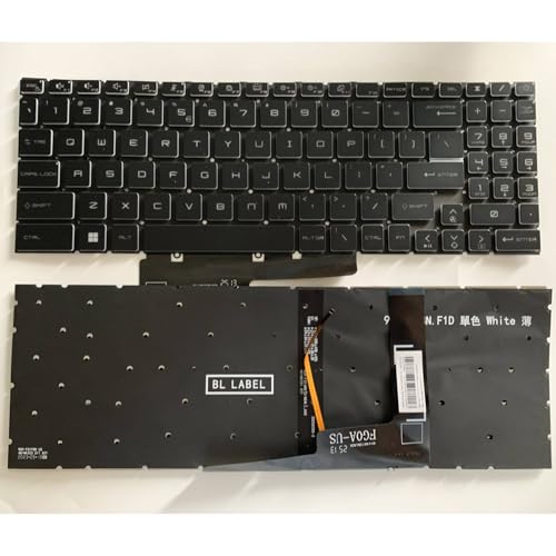 Clavier portable MSI Katana MS-1582 GF66 GF76 US pour réparer les touches usées