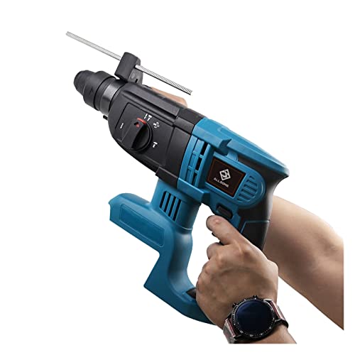 TEMSOOM Allsome Elektro-Schlagbohrmaschine, Bohrhammer, bürstenloser, kabelloser Bohrhammer, kompatibel mit 18-V-Makita… – Bild 7