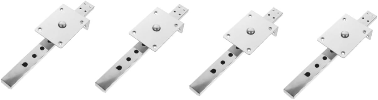 VALICLUD 4pcs Barber Chair Headrest Bracket Replacement Support for Salon Chair Lift Easy Installation Headrest Accessory for Hair Salon Use