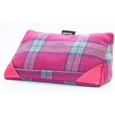 i-Pad Cushion, Tablet cushion,i-Pad Pillow,Tablet Pillow,Stand,Holder,Pink Tweed fabric,NEW by CRAGGI Cover