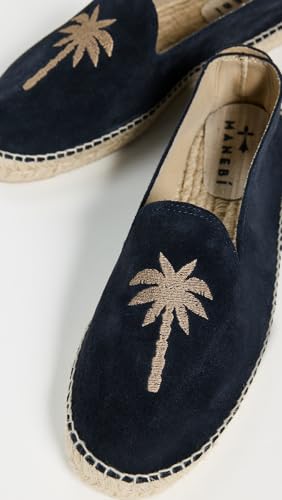 manebi Men's Embroidered Suede Classic Espadrilles4