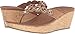 Skechers Cali Women's Beverlee-Bizzy Babe Wedge Sandal,tan,8 M US