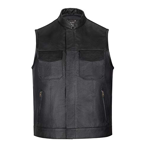 ameri vintage：RIDERS FAKE LEATHER VEST Ameri（アメリ）の「RIDERS SYNTHETIC LEATHER VEST JACKET