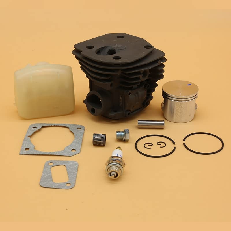 LILYY Junta de Filtro de Aire de Anillo de pistón de Cilindro de Gran Cilindro de 45mm Apta for Husqvarna 353 350 351 345 repuestos de Motosierra de Gasolina #53725 3002