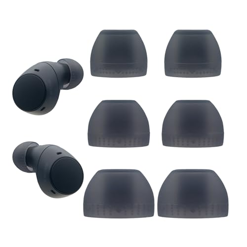 Klowcok Replacement Eartips for Sony WF-C510/WF-C500/WF-C700N/WF-C710N, Silicone Earbuds Tips, 3