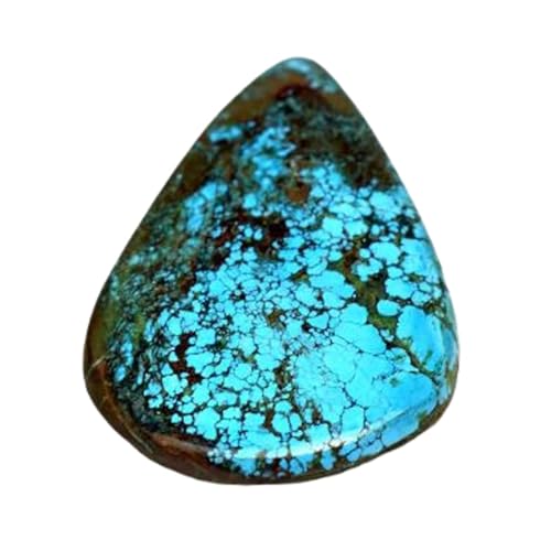 Poire turquoise naturelle de 31mm cabochon en vrac pour bague et pendentif GH_NAT_08605