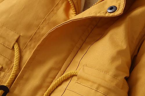 Image of Boys Girls Winter Outwear Coats, Kids Warm Outfits,Windproof Jacket for Toddler 1-8Y