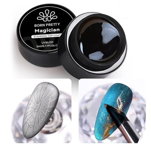 Born Pretty Magician Stamping Top Gel, Nail Stamping Gel Polish, Nail Art Stamping Gel, Nail Stamp