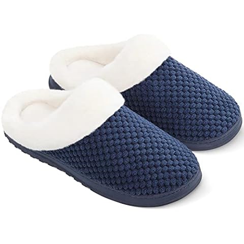 BERGMAN KELLY Women's Memory Foam Slippers Cover