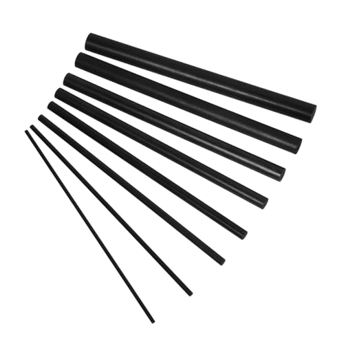 SUPVOX 8個?棒路?竿修理キット 多対応 高強カーボンファイバー製 軽量ポ