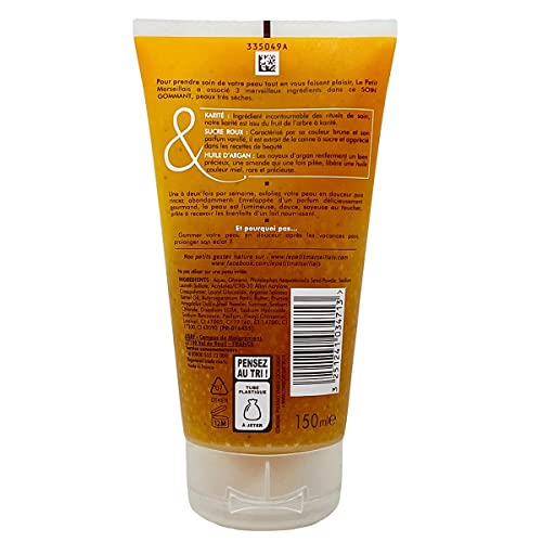 Gommage Corps Peau Très Sèche Exfoliant Hydratant Karité Et Huile D'argan Le Petit Marseillais Le Tube De 150ml - vue 7