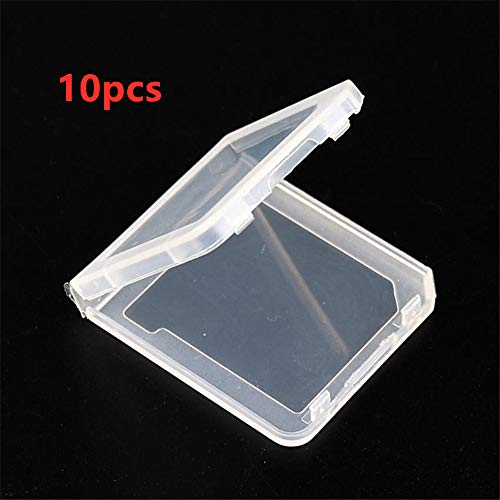 RUITROLIKER 10PCS Klarer Spielehüllen Schutz Game Case Staubschutz für DS 3DS DSI Kartenhülle Cover