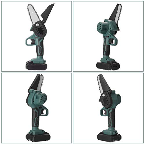 Adaskala Mini serra de poda elétrica portátil de 21V Ferramenta de corte de madeira pequena recarreg