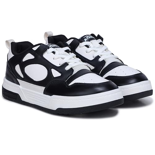 Image of ATHCO mens Og Sneaker|Memory Foam Comfort|Laceup|Casual Shoes for Men|Soft Trendy Shoes For men|Fashion Sneaker|Genz|Millennials|Alpha|Footwear|Lightweight|EasyCare|Comfortable|Dailyuse|Extrasoft|SlipResistant|Durable|EasyCare|Shoes For Men's & Boy's