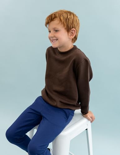 Image of Leveret Long Sleeve Sweatshirt Boys Girls Kids & Toddler Soft & Durable Boy's & Girl's Clothes (Size 2-14 Years)