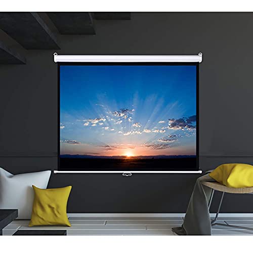 Pantalla de proyección manual 72 pulgadas 16:9 miniatura 7