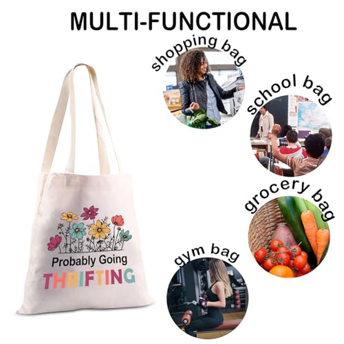 Bolso Tote Ligero y Pequeño para Compras miniatura 6