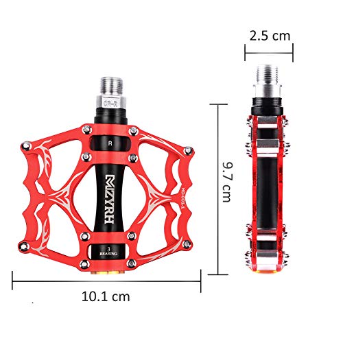 Lypeat Pedali per mountain bike, 3 cuscinetti