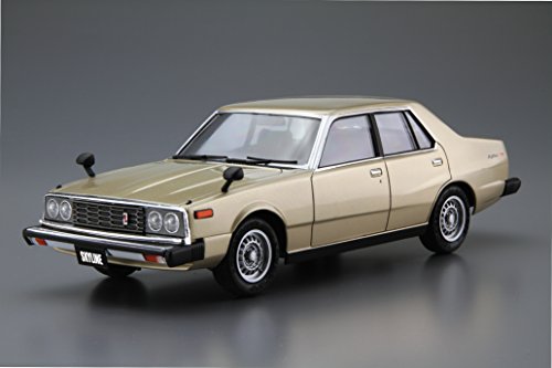 Kit modelo plástico Aoshima Skyline 2000GT-E/S 1:24 miniatura 2