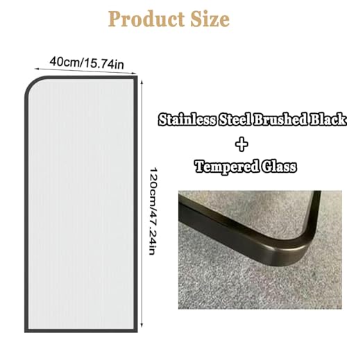 Urinario masculino de pared con panel divisor de acero inoxidable negro 3