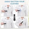 Button Hook, Button Assist Tool, with Comfort & Wide Grip, Button Helper Tool for Elderly, Arthritis, Stroke, Parkinson's