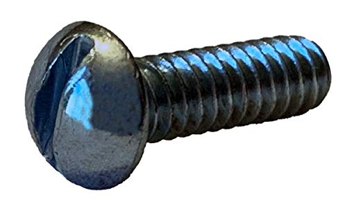 Vis à métaux rondes zinc 1/2-13 x 1/2 pour réparer et assembler solidement sans espace libre