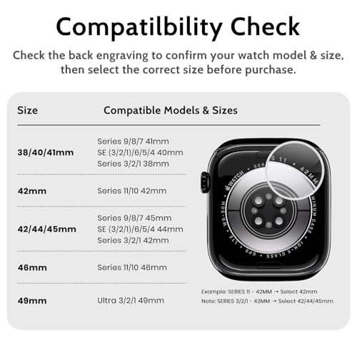 amBand M1 Rugged Case with Strap Compatible with Apple Watch Series 8/7 45mm, Durable TPU Military Sport Wristband with Bumper Protective Cover Designed for iWatch 6/SE/5/4/3/2/1 44mm 42mm Men