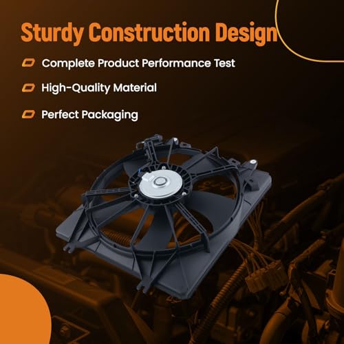 Image of maXpeedingrods Cooling Fans Assembly for Honda CR-V 2023 2024, 1901568AA01 190205PAA01 HO3115185