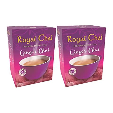 Royal Chai Instant Ginger Tea Pack of 2 Cover