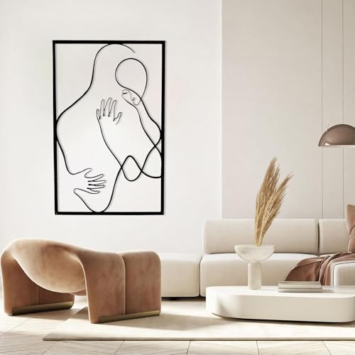 Décoration murale pour couple symbole d'amour et de complicité