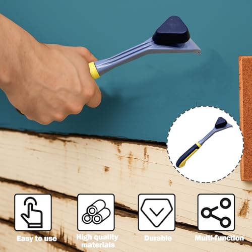 Girihe 1 PCS Heavy Duty Scraper, 2.5" Scrappers Tool Carbide Scraper Premium Ergonomic Paint Scrapers for Removing Paint Glue Grout Varnish Resin & Rust - Image 4