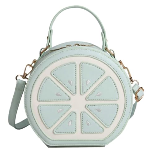Small Shoulder Bag for Women Clutch Purses Cute Fruit Shaped PU Hobo Handbag Lemon Purse Stylish Top Handle Bags 2025