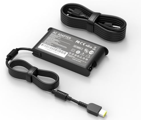 Ruilezyo For 170W Lenovo Charger Compatible with Lenovo Thinkpad W540 W541 P1 P15 P15V P16 P16v P17 P50 P51 P51s P52 P71 P53 P73 LOQ Legion Slim 5 5i R720 Y720 Y730 Yoga Pro 9i IdeaPad Pro 5 5i Laptop