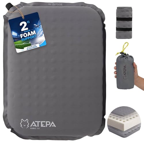 ATEPA Inflatable Seat Cushion, Portable Self-Inflating Seat Cushion for Stadium Airplane Air Travel...
