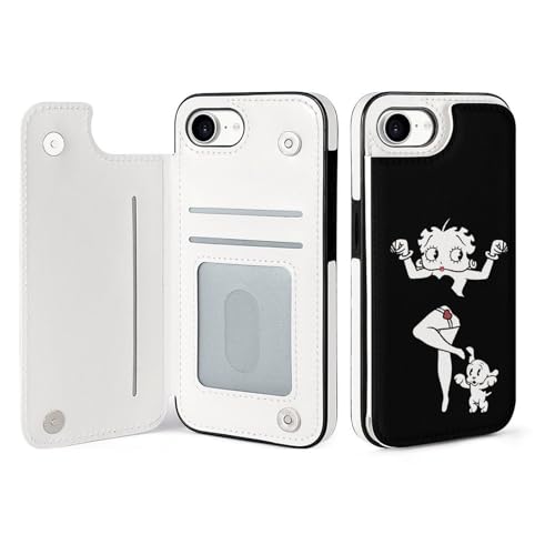 iPhone 16 SE4�p �P�[�X �蒠�^ �x�e�B����� �X�}�z�P�[�X �A�C�t�H��16�p �P�[�X �J�[�h���[ �g�уP�[�X ���z�^ �L�����N�^�[ ���� �l�C