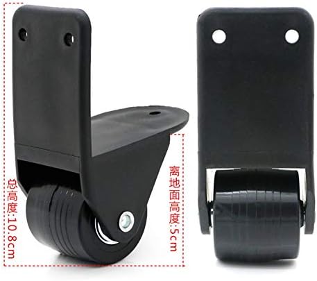 Lannmart Recommend Right Angle Directional Wheel Audio Fittings Draw Bar Box Koffer Casters Spare Parts Luggage Replacement Accessories