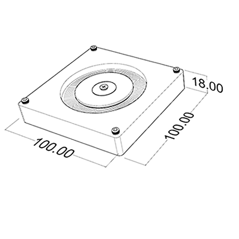 Générateur Sonique à Résonance Schumann Générateur D'impulsions Basse Fréquence Batterie Li-ion 2000ma Intégrée Avec Chargeur Type-c FM783 7.83HZ(E)
